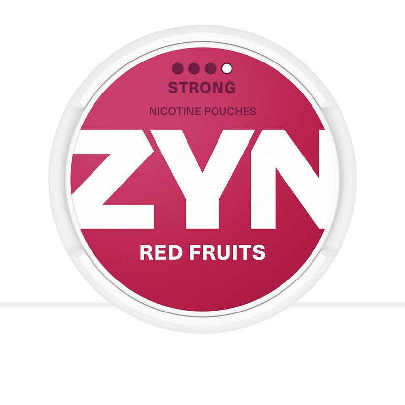 Red Fruits ZYN Nicotine Pouches (Strong) | 3 for £15 - Strong 9mg