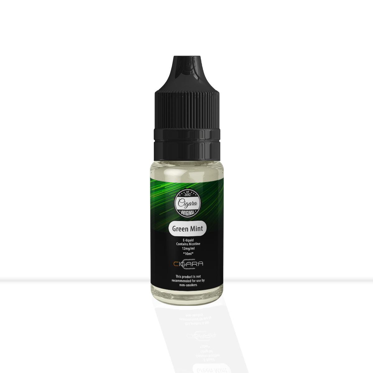 Green Mint 70/30 E-Liquid Cigara Original - E Liquid