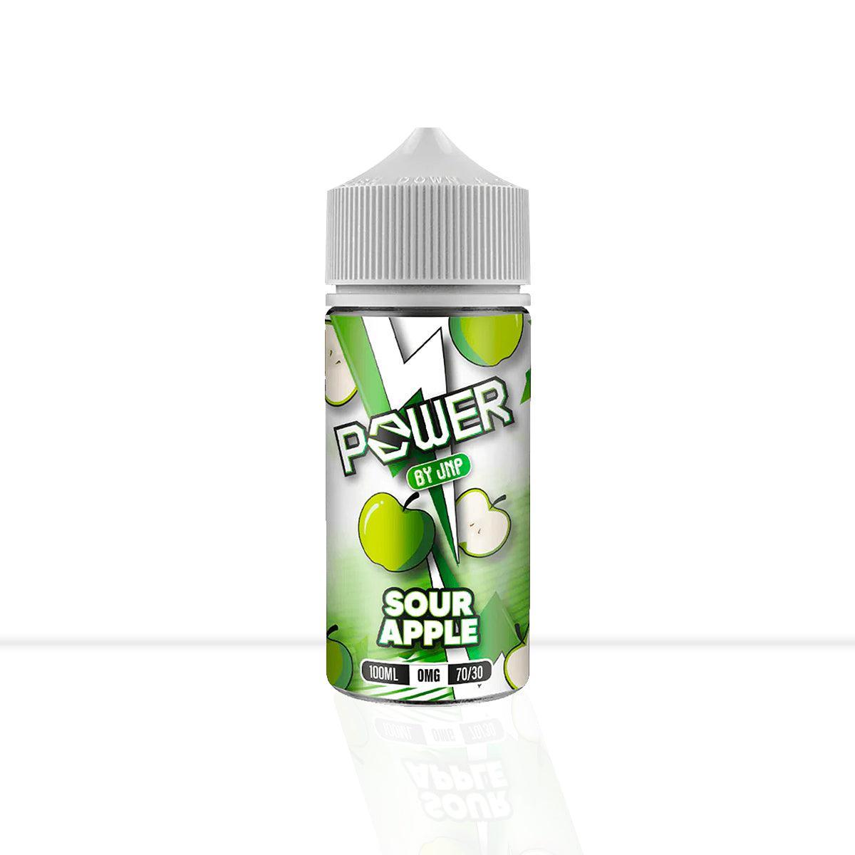 Sour Apple Shortfill Juice N Power - E Liquid