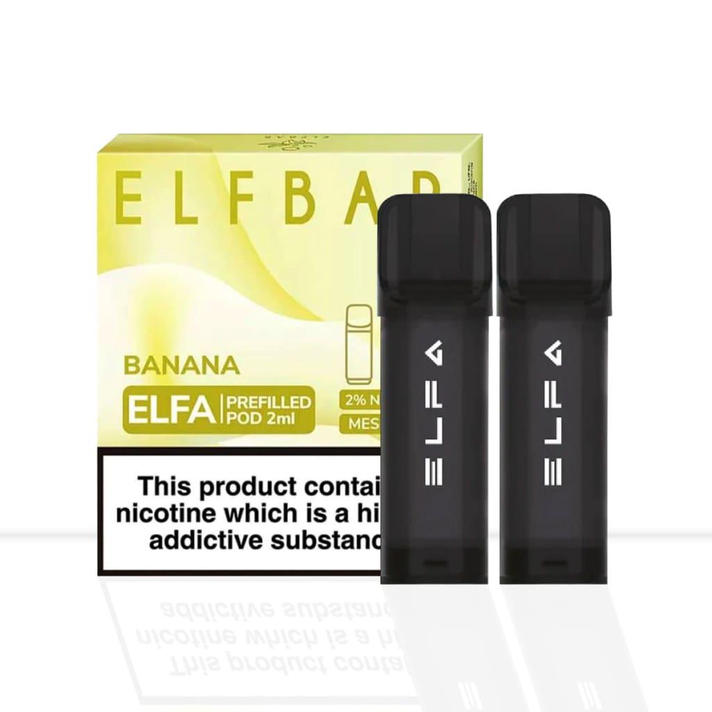 Elf Bar Elfa Banana Vape Pods - Pod & Refills