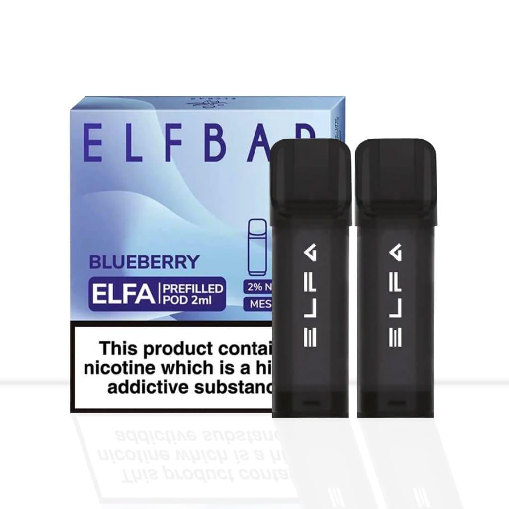 Elf Bar Elfa Blueberry Vape Pods - Pod & Refills