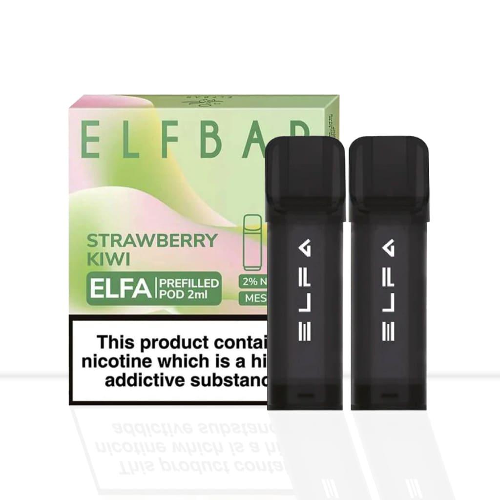 Elf Bar Elfa Strawberry Kiwi Vape Pods - Pod & Refills