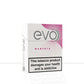 A pack of twenty Evo tobacco sticks