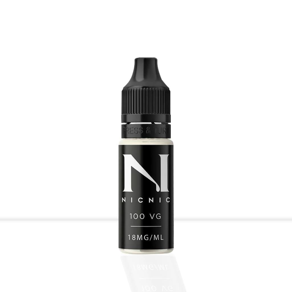Nicotine Shot 18mg 100VG Nic E-Liquid NicNic - 10ml