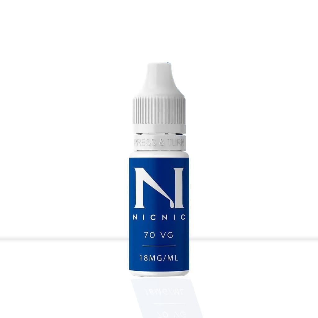 Nicotine Shot 18mg 70VG Nic E-Liquid NicNic - 10ml