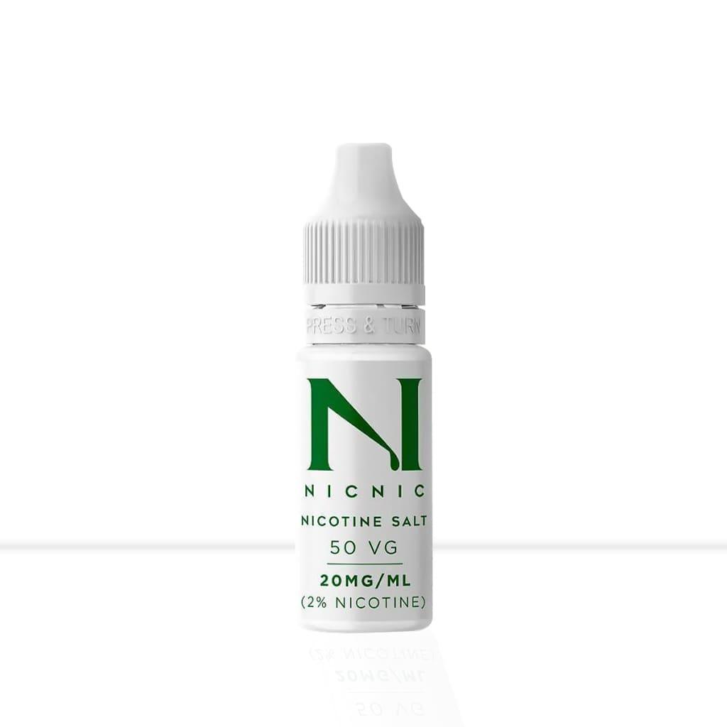 Nicotine Shot 20mg Salt Nic E-Liquid NicNic - 10ml