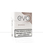 A 20-pack of Evo branded tobacco sticks 