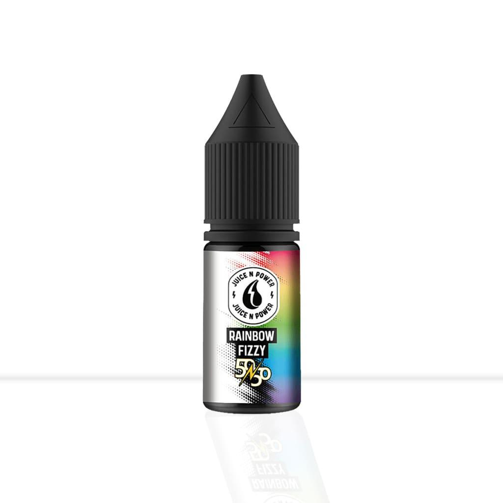 Rainbow Fizzy 50/50 E Liquid Juice N Power