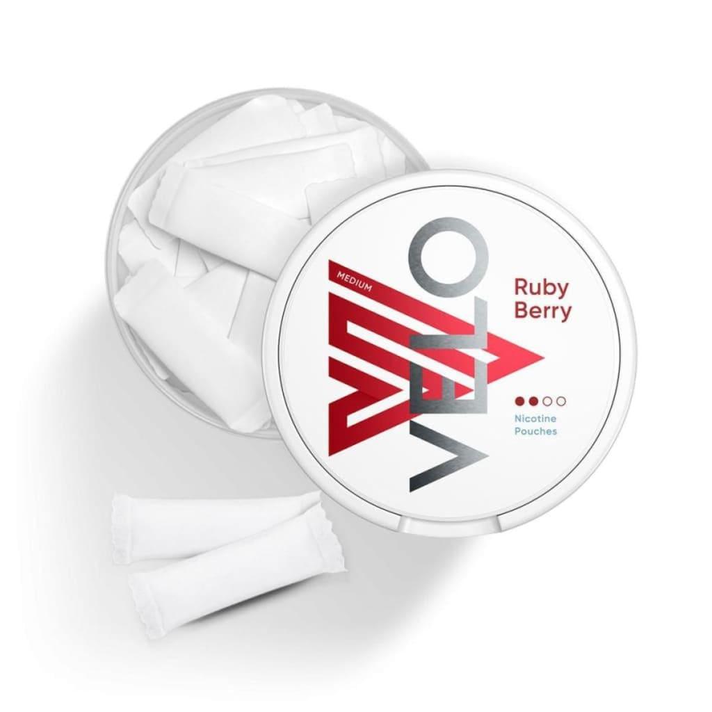 Velo Nicotine Pouch Ruby Berry 6mg