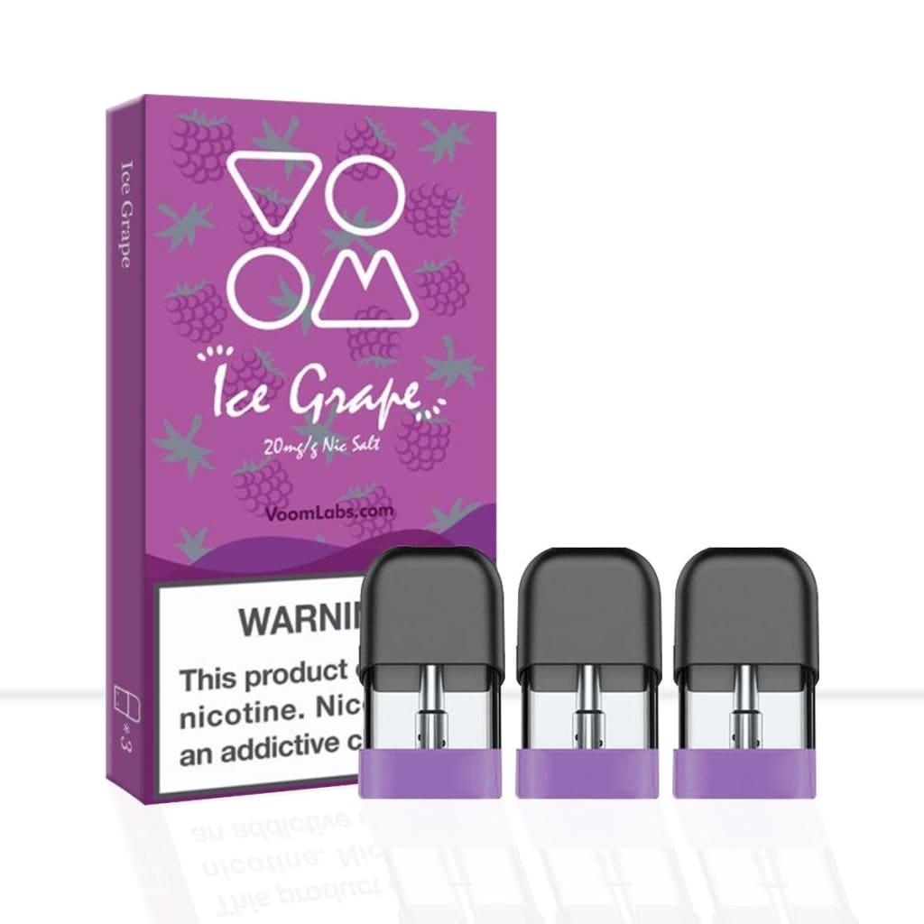 Voom Ice Grape Pods 3 pack - Pod & Refills