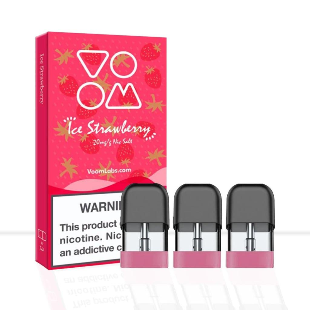 Voom Ice Strawberry Pods 3 Pack